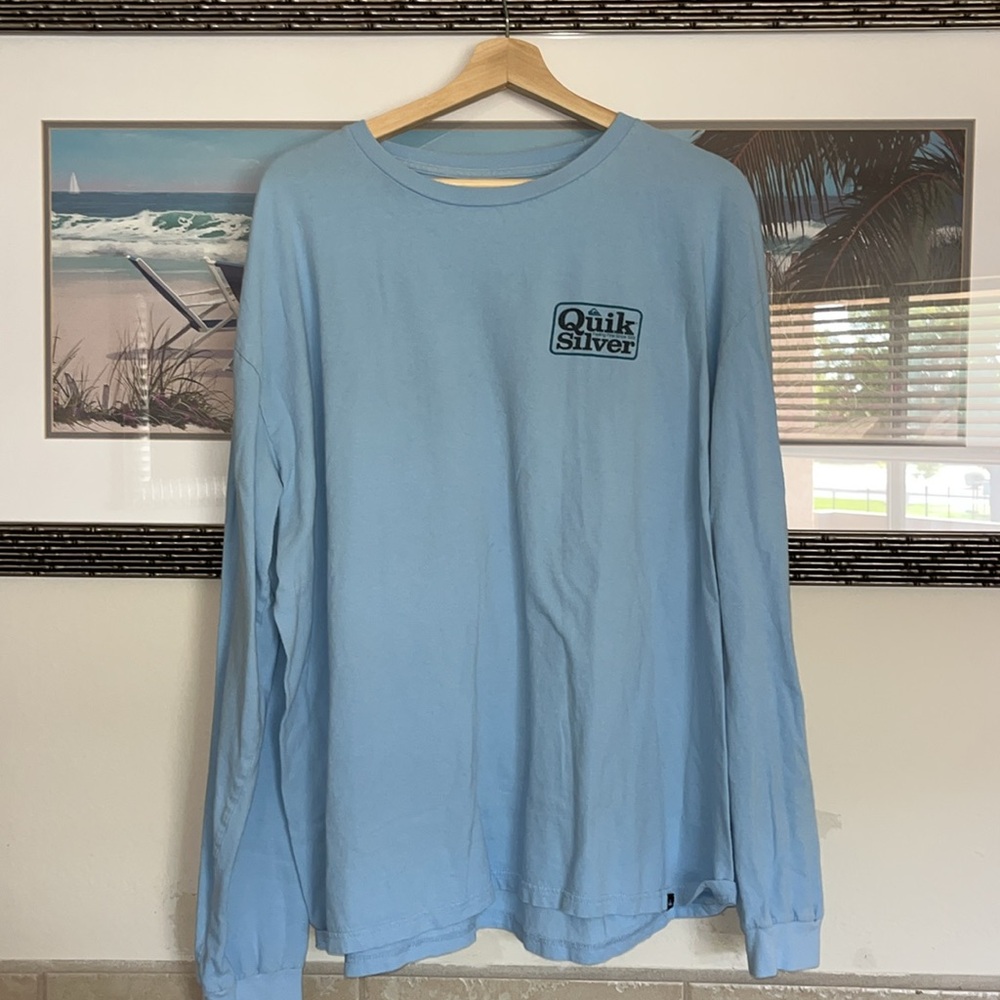 QUICKSILVER BUNDLE of two long sleeve shirts XL - Picture 3 of 6